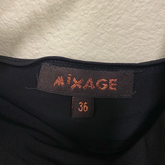 MiXAGE MINI BLACK COCKTAIL DRESS SIZE XS - Picture 5 of 5